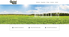 Desktop Screenshot of baulandgesellschaft.com